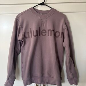 Lululemon Logo colored crewneck